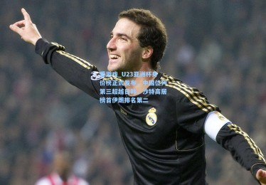 爱游戏_U23亚洲杯身价榜正式发布，中国位列第三超越日韩，沙特高居榜首伊朗排名第二