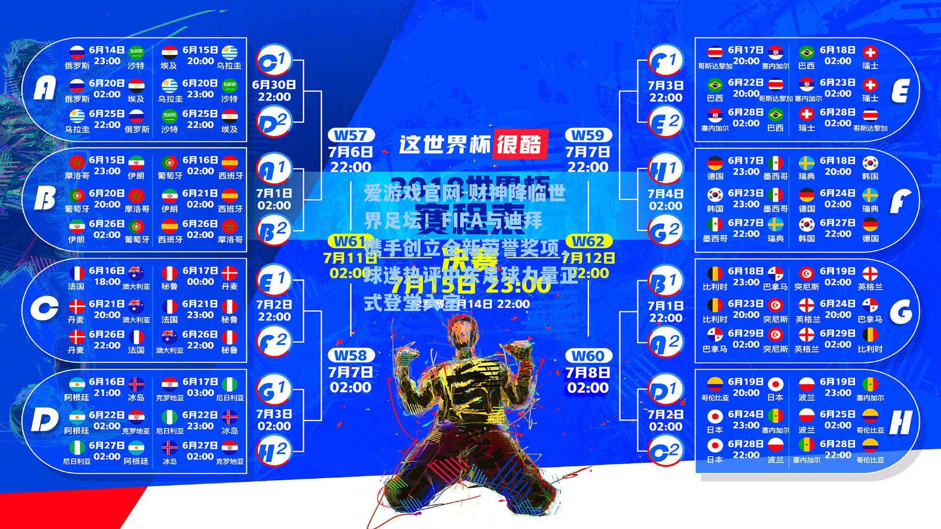财神降临世界足坛!FIFA与迪拜携手创立全新荣誉奖项,球迷热评中东足球力量正式登堂入室